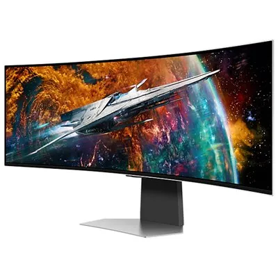מסך מחשב ‏49 ‏אינטש Samsung Odyssey G9 S49CG954EM 4K סמסונג