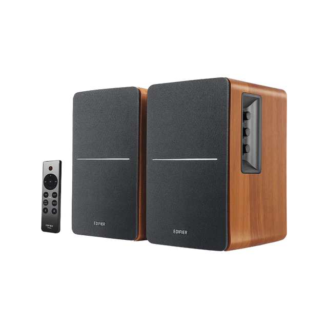 רמקולים מדפיים Edifier R1280DB - Powerful Bookshelf Speakers (brown)