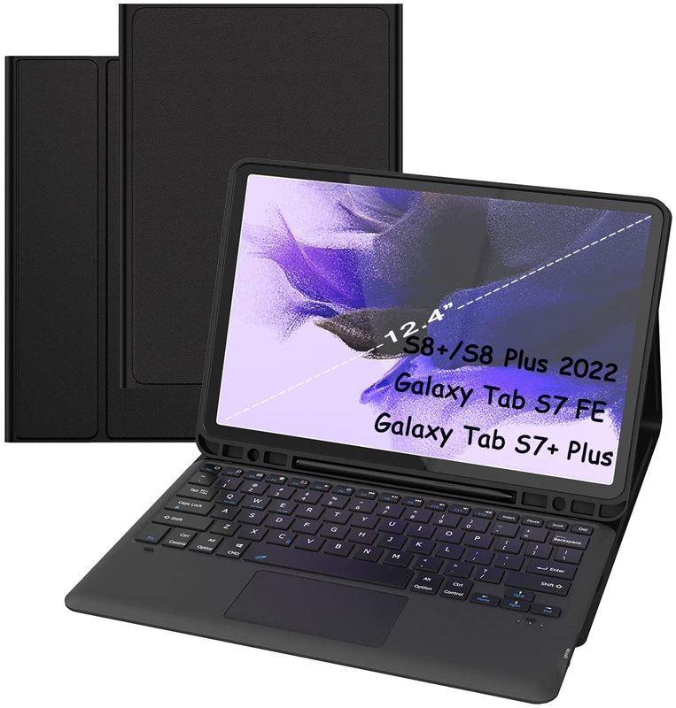 כיסוי מקלדת Tablet Samsung Tab S7 FE SM-T730/T733/T736B תואם