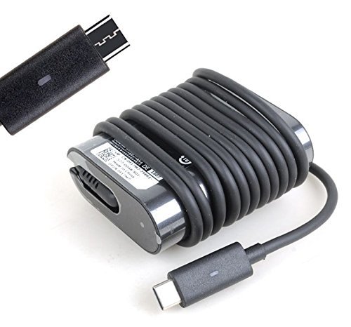 מטען מקורי למחשב נייד Type-C DELL  20V 2.25A 5V 2A  דל
