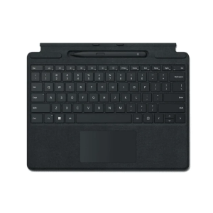 מקלדת ועט לסרפס פרו 8-11 Microsoft Surface Pro Signature Keyboard with Slim Pen 2 Black