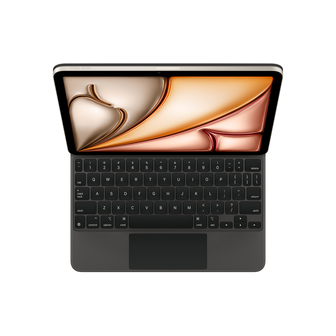 Apple Magic Keyboard for iPad Air 11-inch (M2) 2024 מקלדת בעברית - צבע שחור
