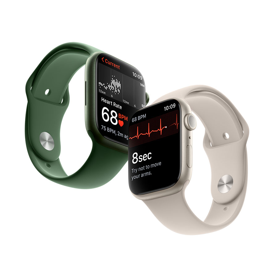 שעון חכם Apple Watch Series 7 41mm Aluminum Case Sport Band GPS אפל