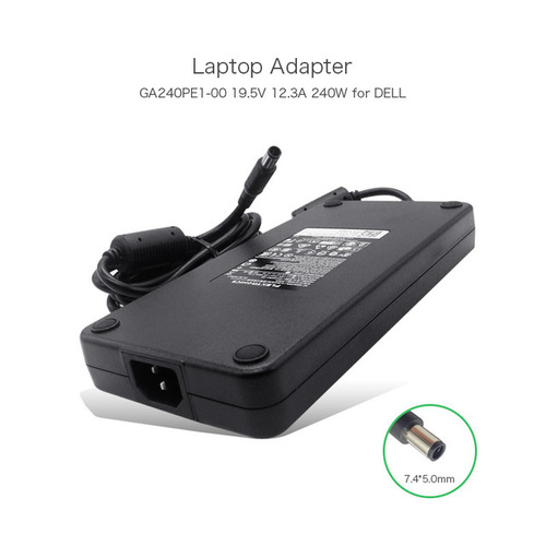 מטען מקורי למחשב נייד DELL 19.5V 12.3A 240W Laptop AC Adapter דל