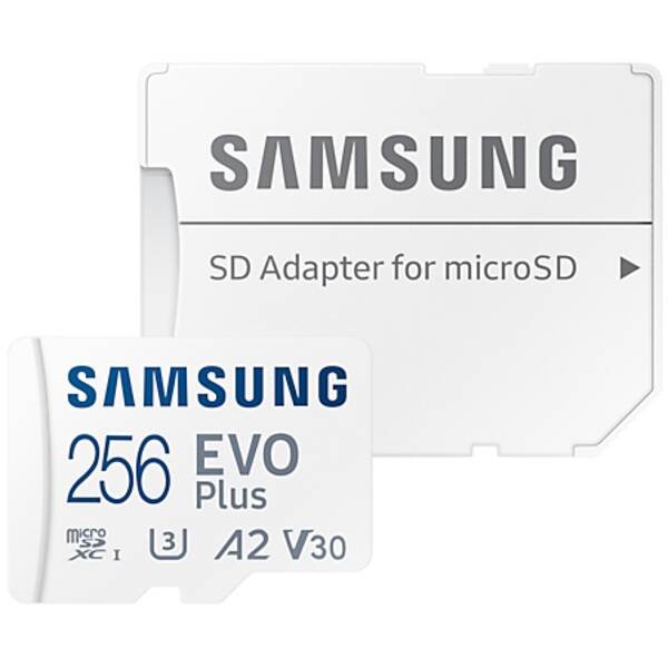 כרטיס זיכרון סמסונג 256GB SAMSUNG EVO PLUS