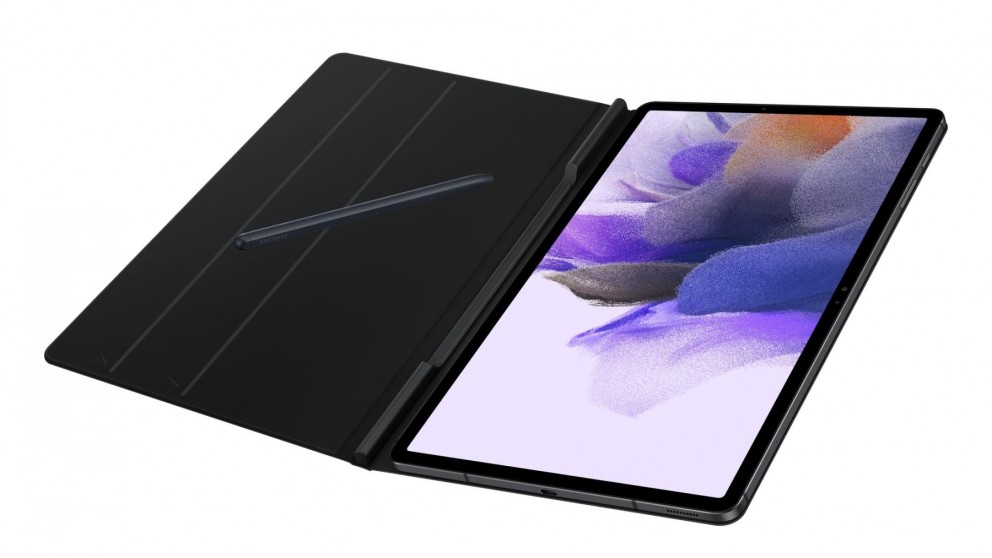 כיסוי מקורי Samsung Tab S7+/S7 FE/S8+ Bookcover Black