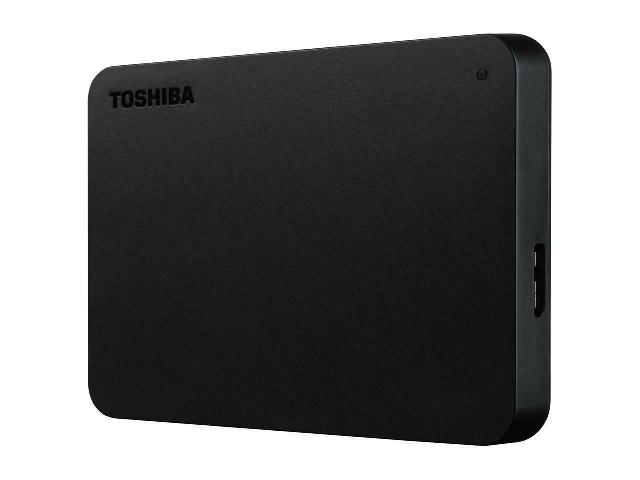 Toshiba Canvio Basics 2TB Portable External Hard Drive USB 3.0 BlackHDTB420XK3AA
