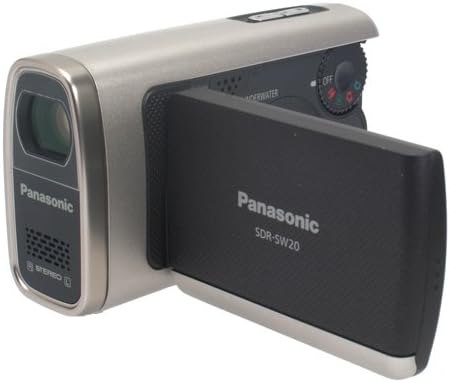 מצלמת וידאו Panasonic SDR-SW20-S SD Camcorder with waterproof function up to 1.5 m and 30 minutes