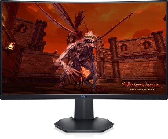 מסך מחשב קעור ‏27 ‏אינטש של דל | Dell S2721HGF Full HD