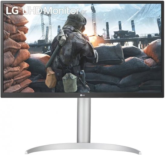 מסך מחשב ‏27 ‏אינטש LG 27UP550P-W 4K