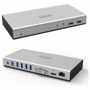 U-900 - ST Lab Docking Station DVI HDMI RJ45 3*USB3.0