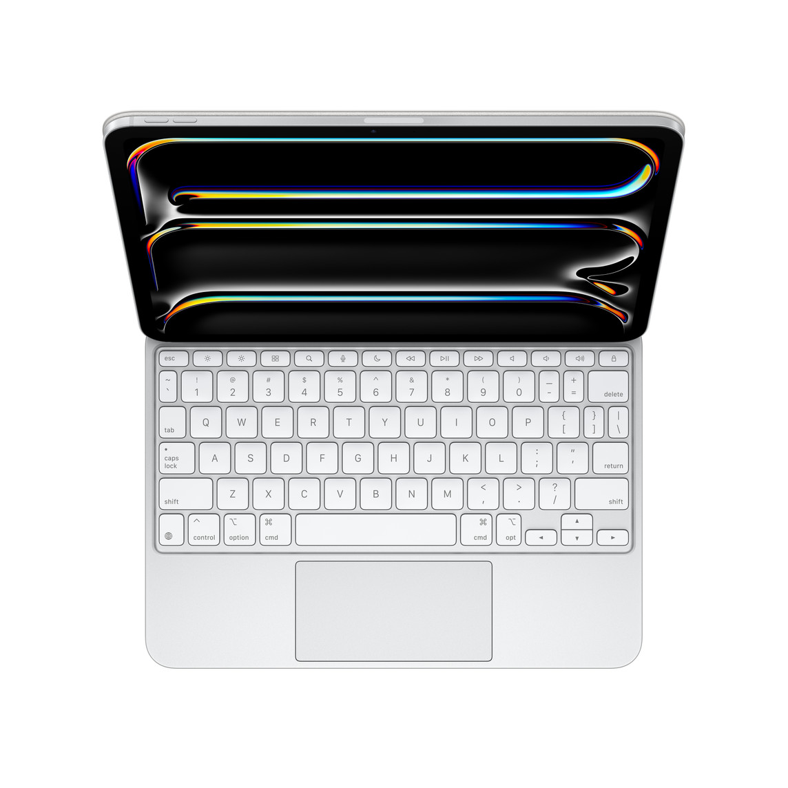 מקלדת Apple Magic Keyboard for iPad Pro 11‑inch (M4) - US Layout - White