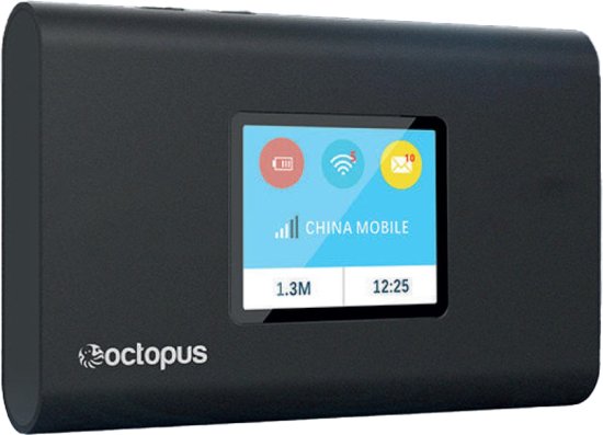 נתב Octopus 4G Cat 6 MIFI Router