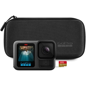 [באנדל] GoPro Hero 13 Black מצלמת אקסטרים גו פרו 13 בלאק + כרטיס זיכרון + סוללה + תיק