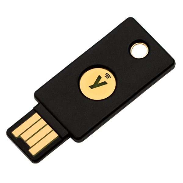 מפתח אבטחה ואימות YubiKey | 5 NFC