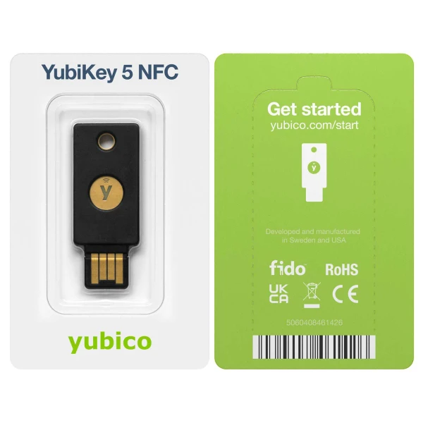 מפתח אבטחה ואימות YubiKey | 5 NFC – תמונה 5