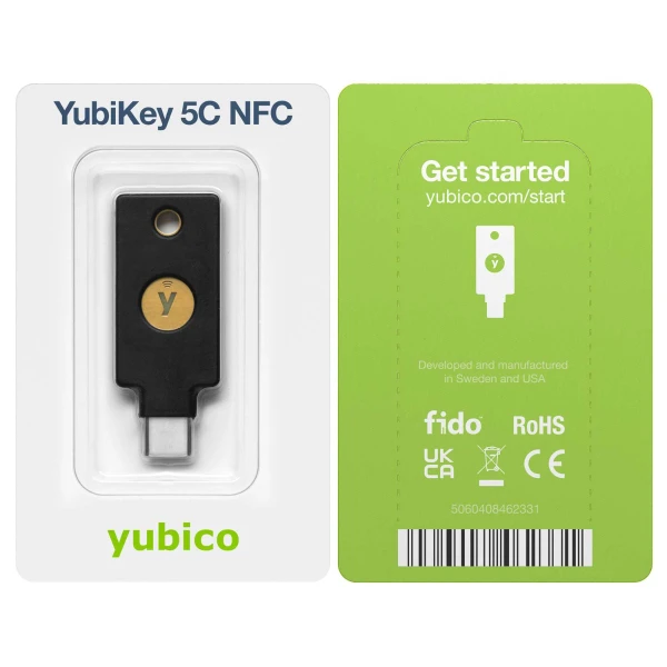 מפתח אבטחה ואימות YubiKey | 5C NFC – תמונה 5