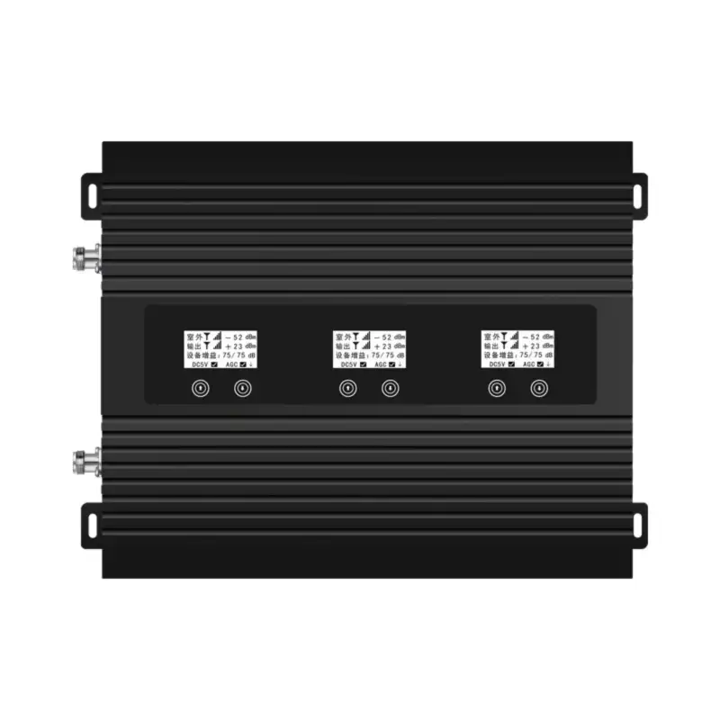 מגבר קליטה סלולרי תלת-תדר PRO – 900/1800/2100MHz – כיסוי רחב עד 1000 מ"ר